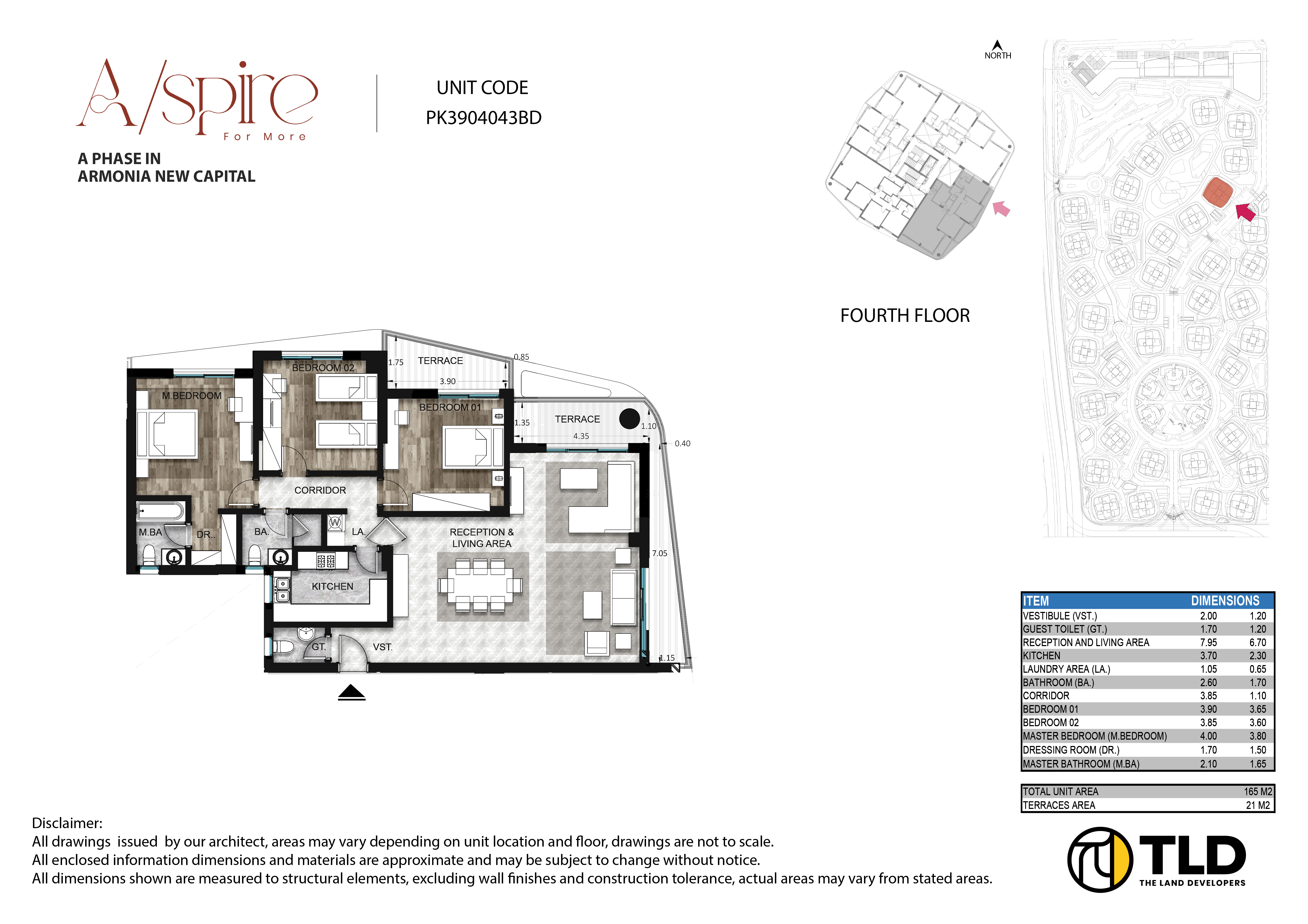Floor Plan - Own your unit now and enjoy a range of features in Armonia New capital