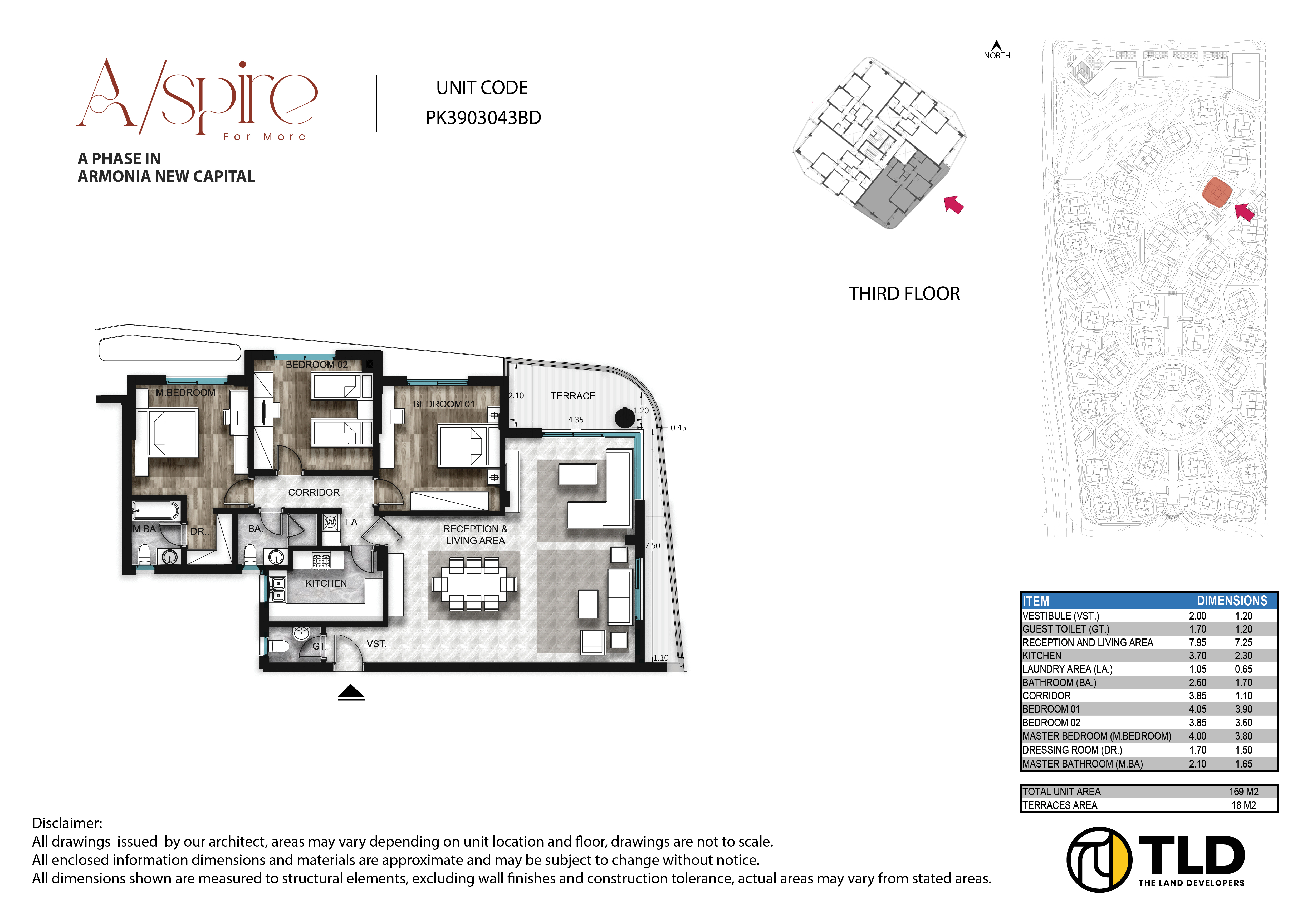 Floor Plan - To know more details and information about Armonia Villas New Administrative Capital
