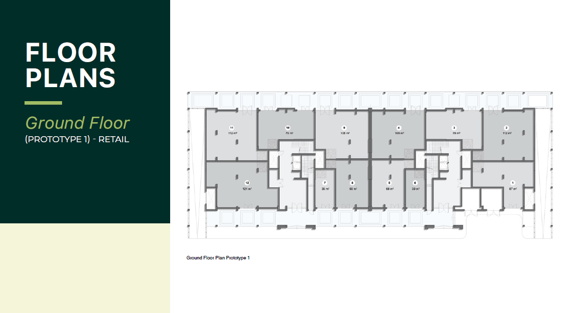 Floor Plan - The spaces of Al Maqsad Compound