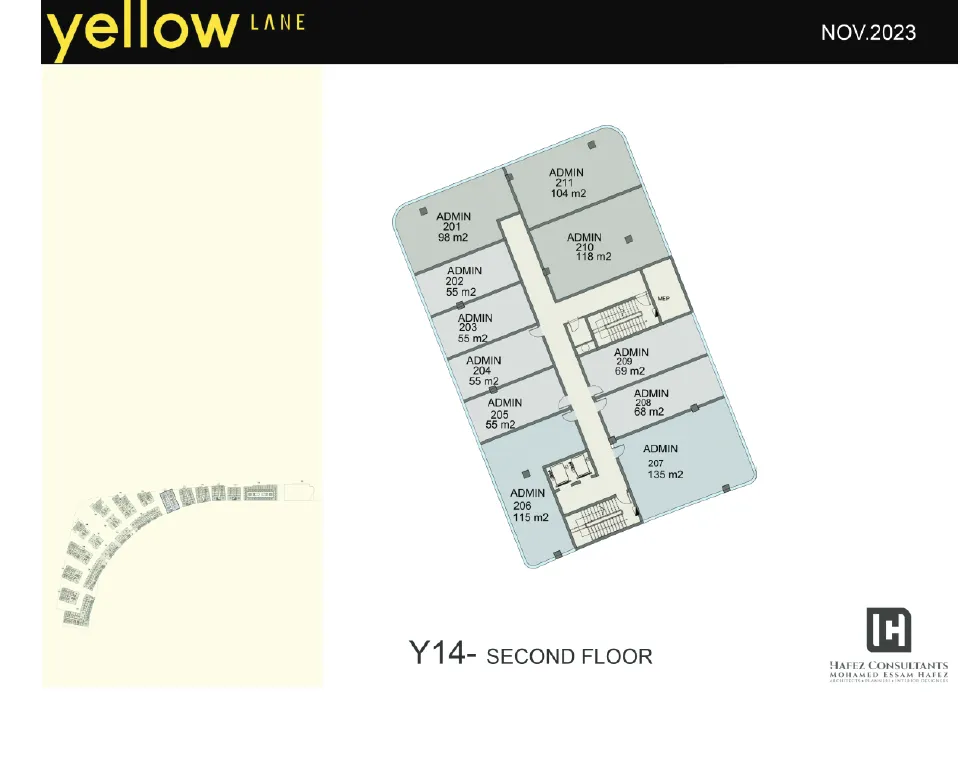 Administrative - Yellow New Cairo Compound Urbnlanes Development