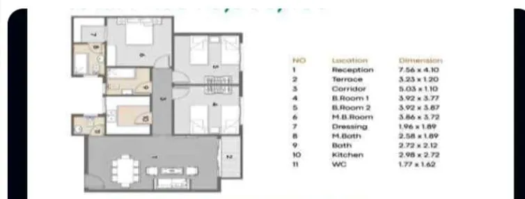 Apartment - Valencia Valley New Cairo Compound NCB Real Estate