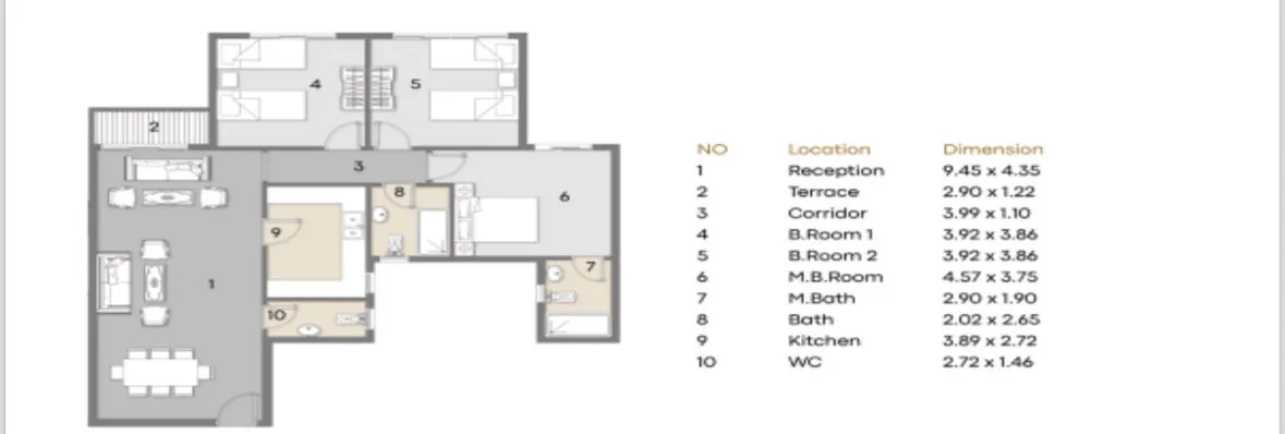 Apartment - Valencia Valley New Cairo Compound NCB Real Estate