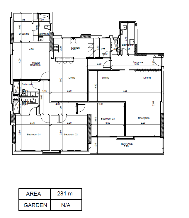 Floor Plan - Discover a group of exclusive features that are available to you in the finest apartments for sale in Scenario New Capital