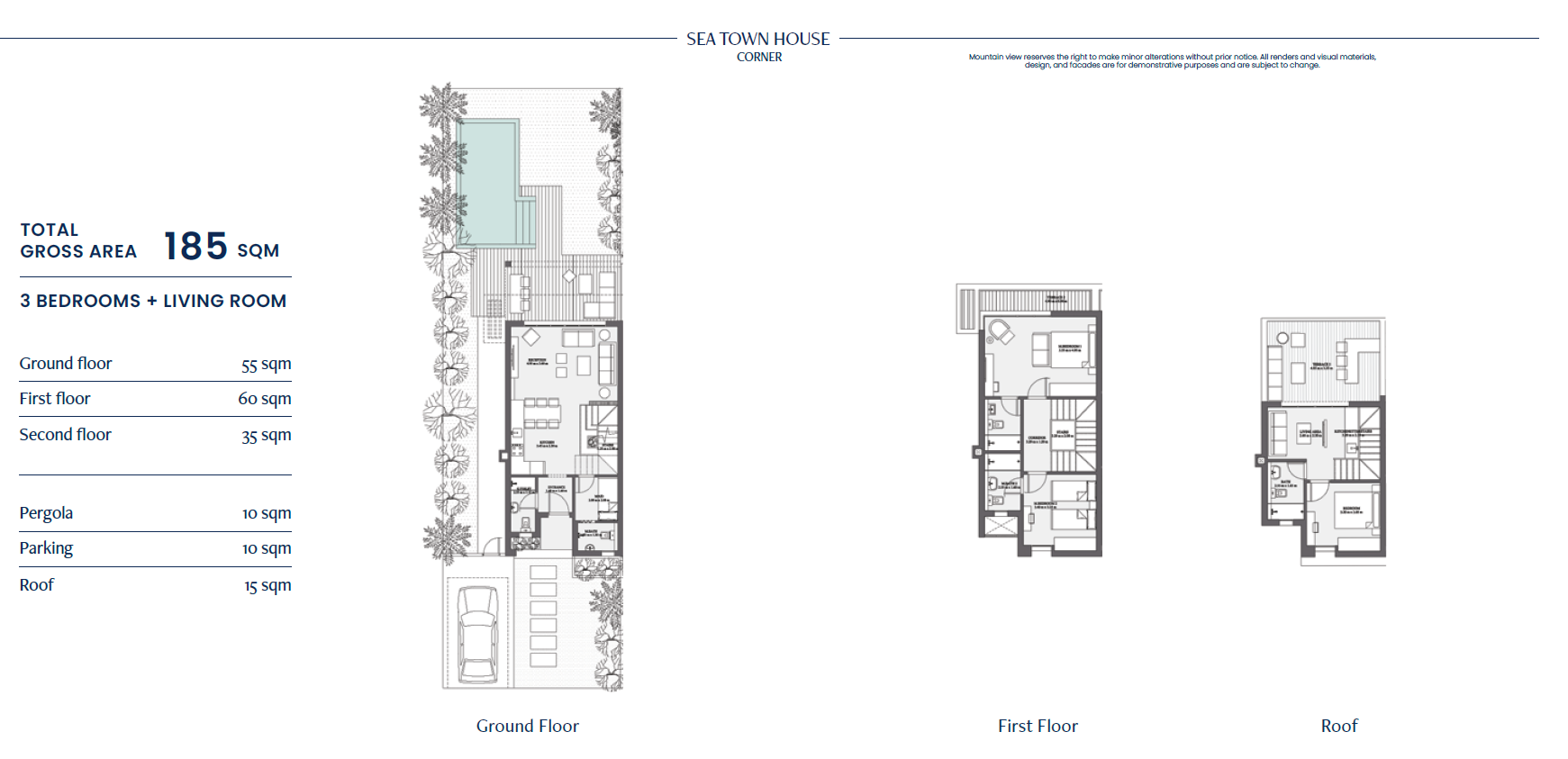 Floor Plan - Lvls Mountain View North Coast