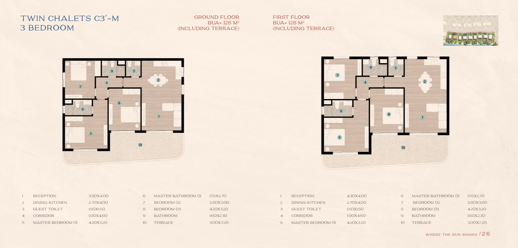 Plan 34 - Azha North Coast Village Madar Real Estate