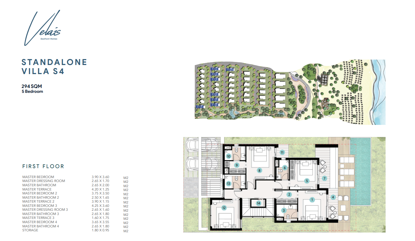 Floor Plan - Azha North Coast Village Madar Real Estate
