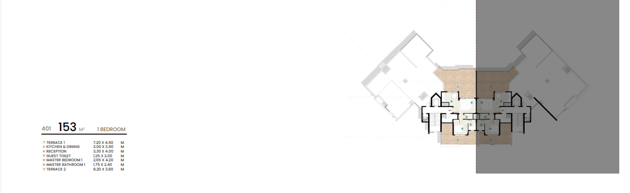 Floor Plan - Azha North Coast Village Madar Real Estate