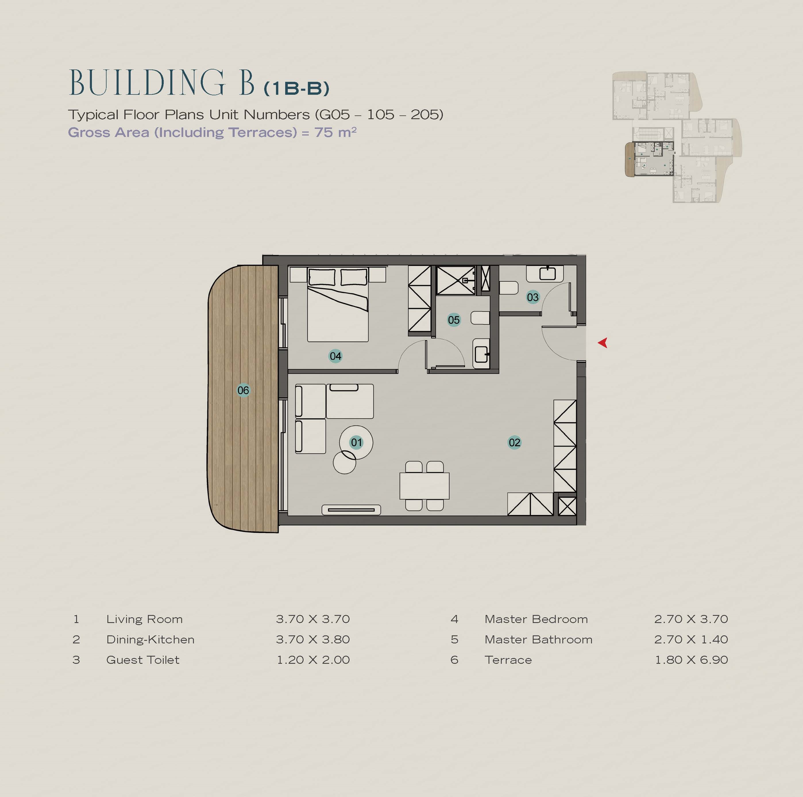 Plan 43 - Azha North Coast Village Madar Real Estate