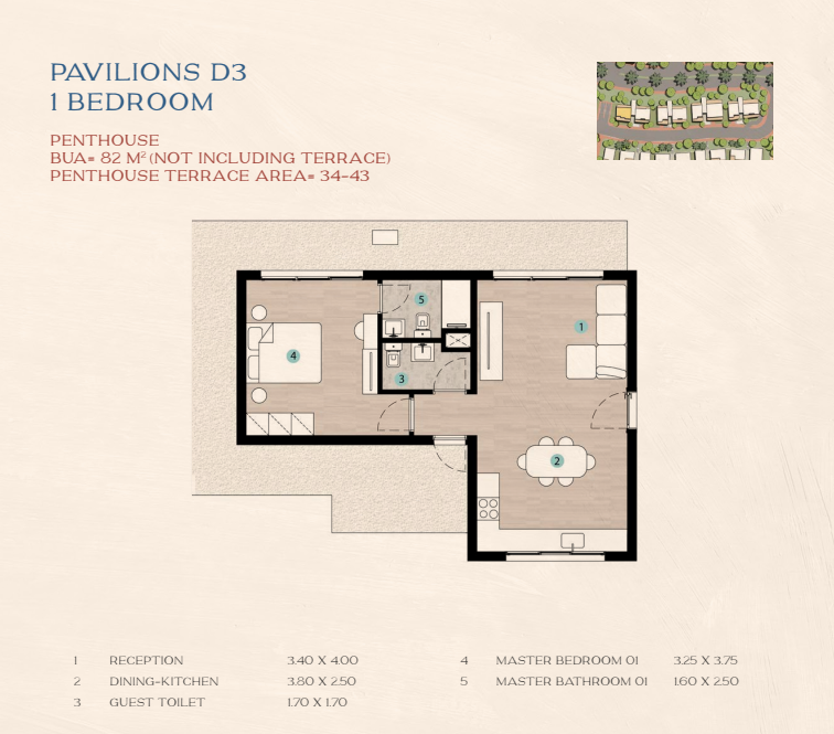 Plan 39 - Azha North Coast Village Madar Real Estate