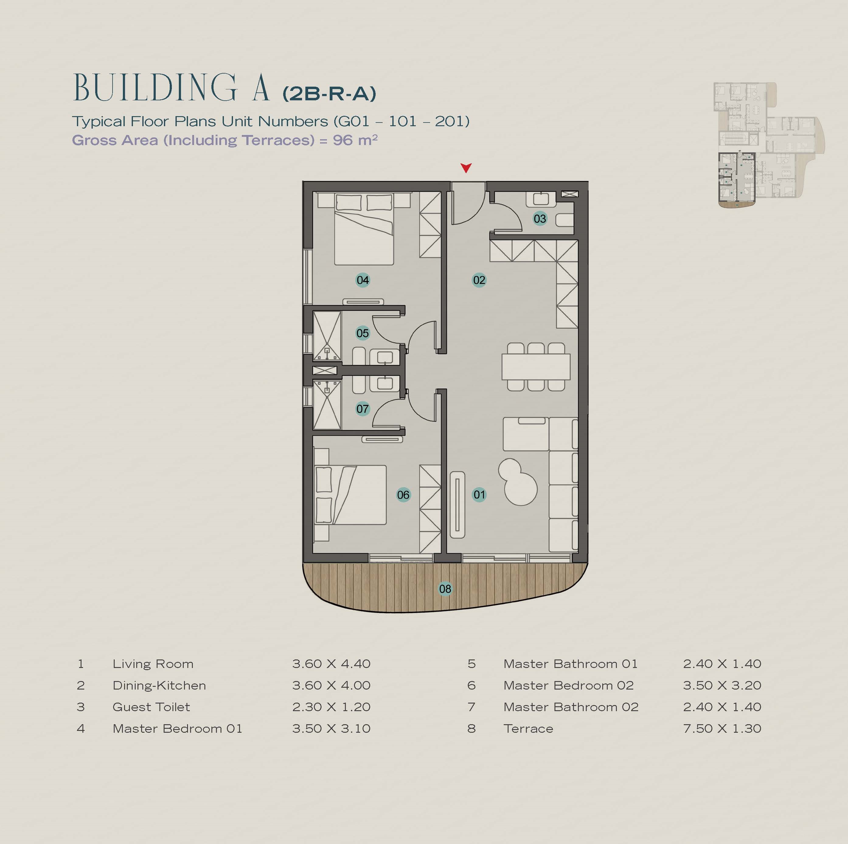 Plan 44 - Azha North Coast Village Madar Real Estate