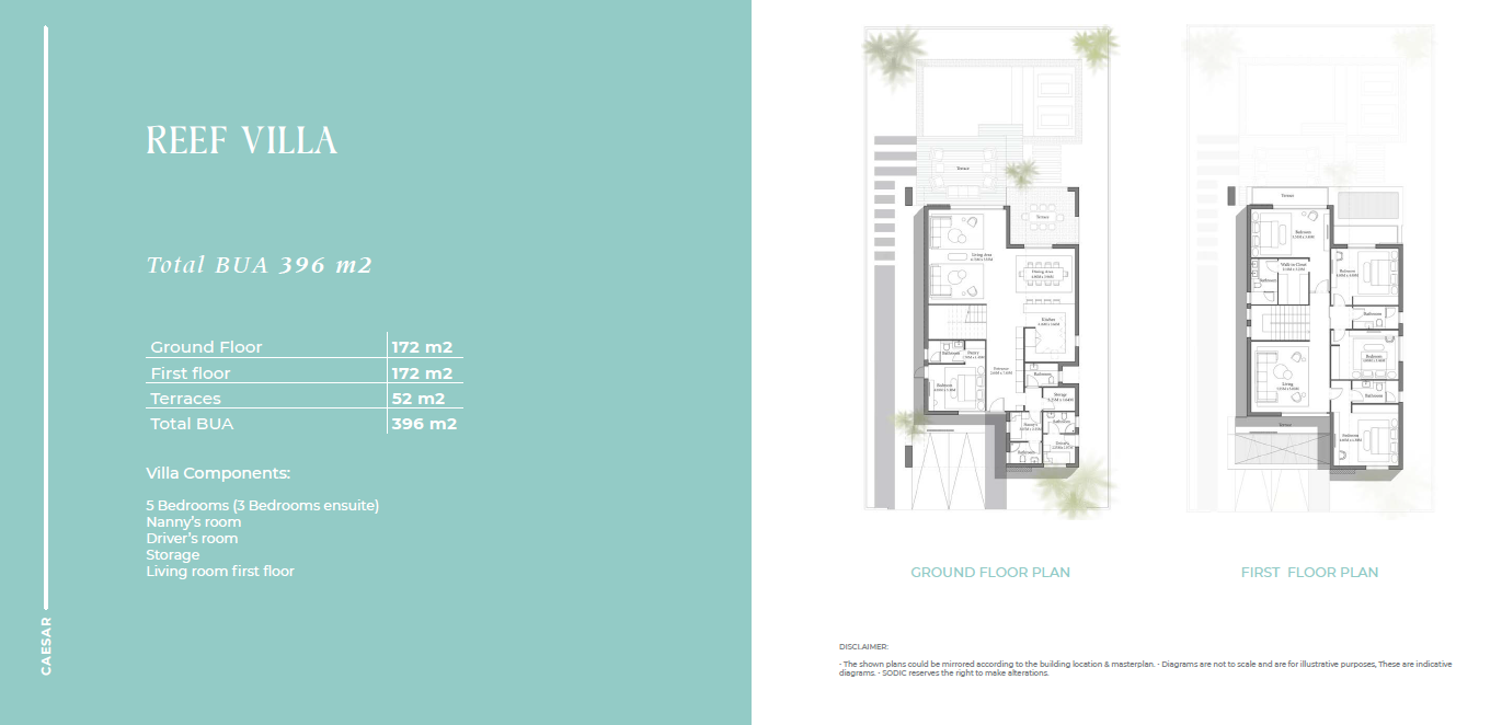 Floor Plan - Caesar Island North Coast SODIC Real Estate