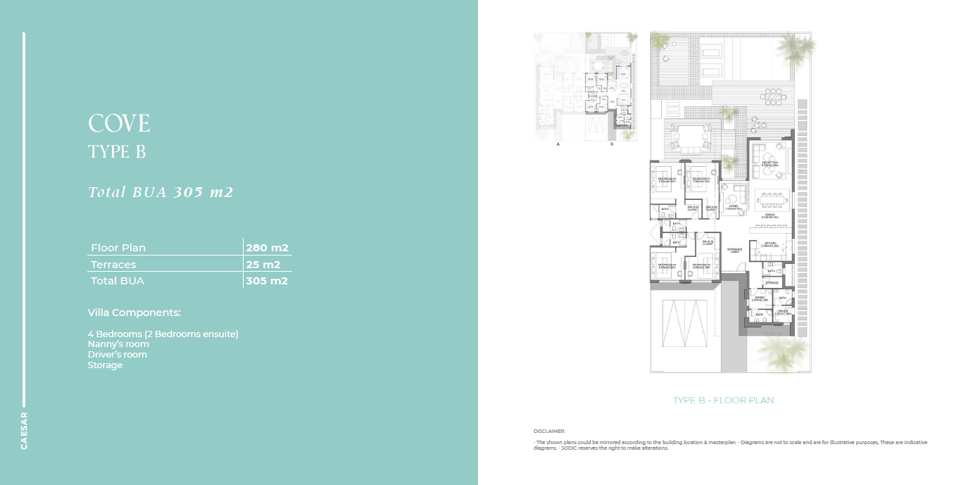 Floor Plan - Caesar Island North Coast SODIC Real Estate