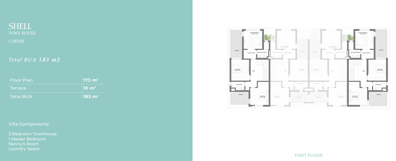 Floor Plan - سيزر ايلاند الساحل الشمالي سوديك للتطوير العقاري - Caesar Island North Coast