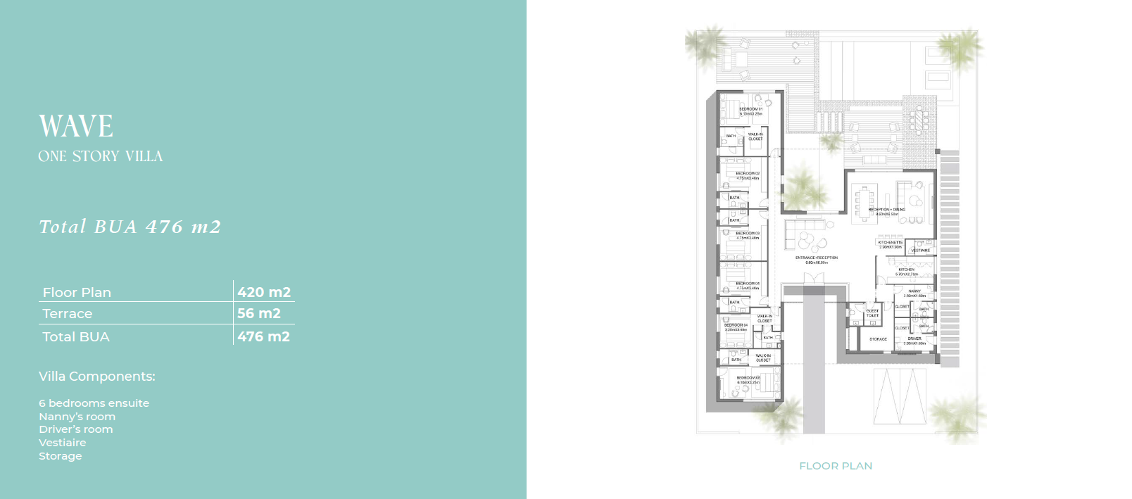 Floor Plan - سيزر ايلاند الساحل الشمالي سوديك للتطوير العقاري - Caesar Island North Coast