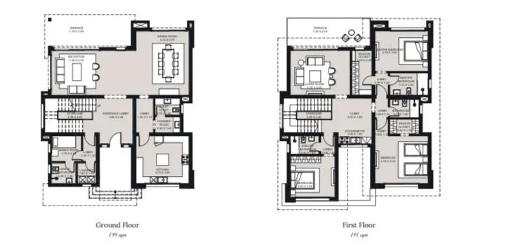 Villa - The Icon Gardens New Cairo Compound Style Home Real Estate