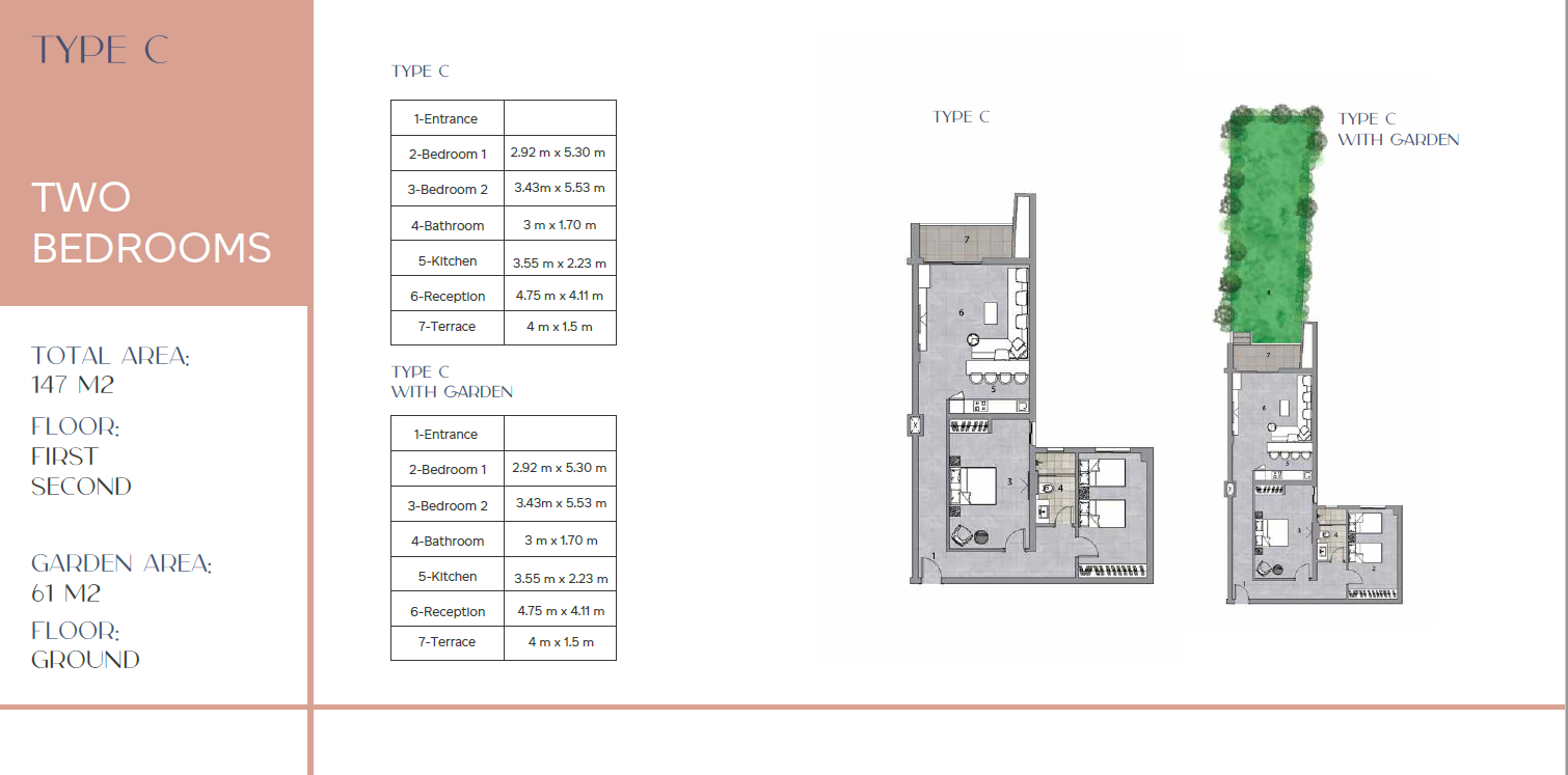 Floor Plan - قرية الورا الساحل الشمالي سيراك للتطوير العقاري - Alura North Coast Village
