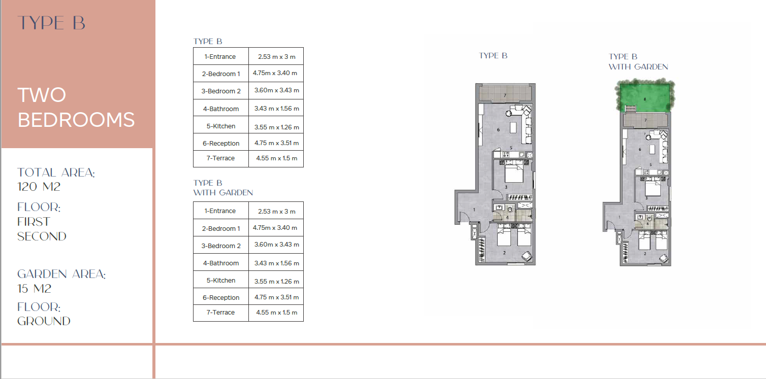 Floor Plan - قرية الورا الساحل الشمالي سيراك للتطوير العقاري - Alura North Coast Village