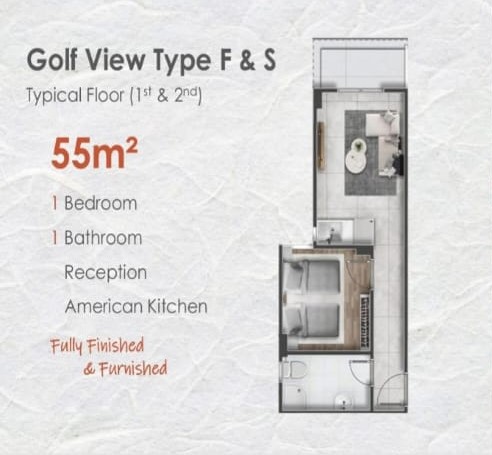 Floor Plan - قرية كاب باي العين السخنة لاسيرينا جروب العقارية - Cape Bay Sokhna Village