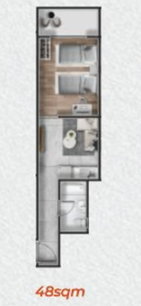 Floor Plan - قرية كاب باي العين السخنة لاسيرينا جروب العقارية - Cape Bay Sokhna Village