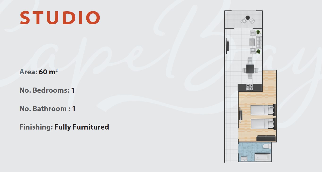 Floor Plan - Cape Bay Sokhna Village Lasirena Group