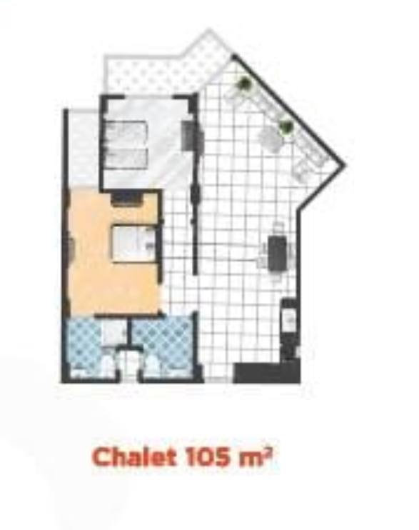 Floor Plan - Cape Bay Sokhna Village Lasirena Group