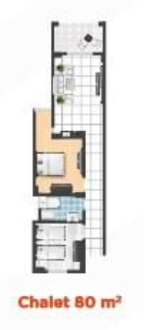 Floor Plan - قرية كاب باي العين السخنة لاسيرينا جروب العقارية - Cape Bay Sokhna Village