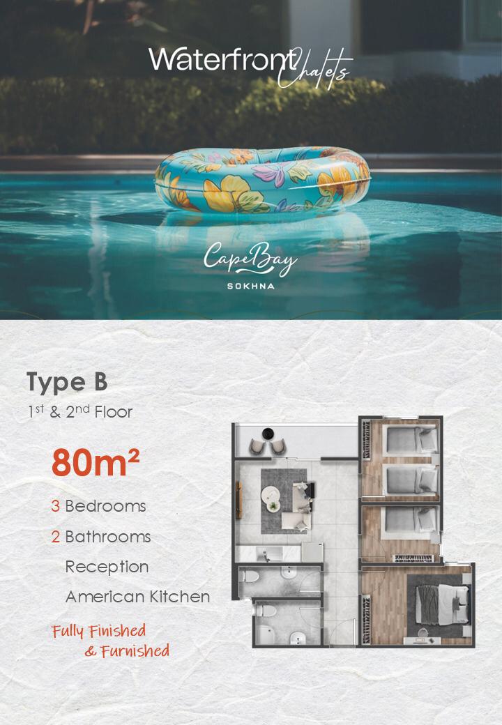 Floor Plan - Cape Bay Sokhna Village Lasirena Group