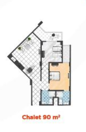 Floor Plan - Cape Bay Sokhna Village Lasirena Group