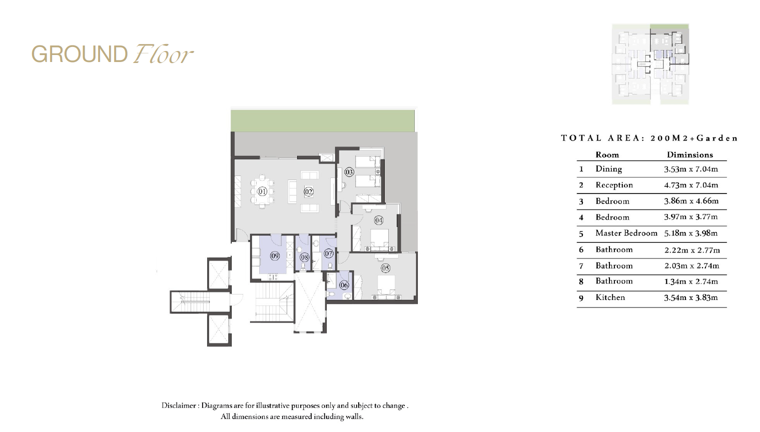 Floor Plan - Complete your apartments for sale in El Patio Oro now and live the life you dreamed of at amazing prices