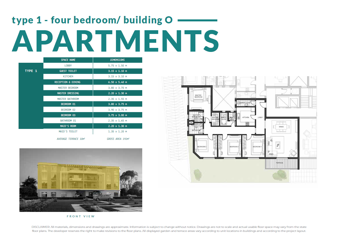 Floor Plan - Joulz 6 October Compound Inertia Real Estate