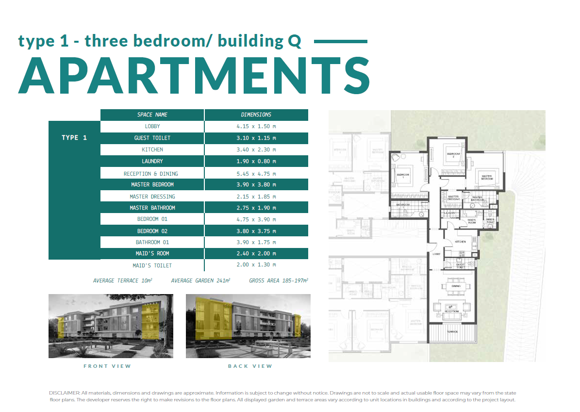 Floor Plan - Joulz 6 October Compound Inertia Real Estate