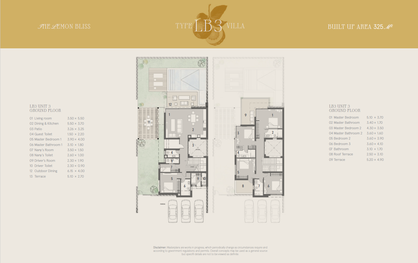 Plan 18 - Marsa Baghush North Coast Village Shahab Mazhar Real Estate