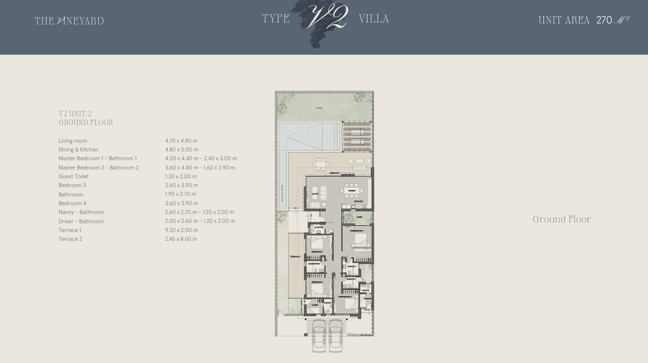 Floor Plan - Marsa Baghush North Coast Village Shahab Mazhar Real Estate
