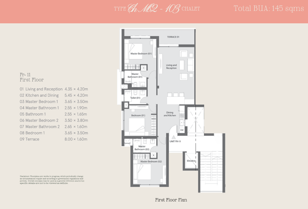 Floor Plan - قرية مرسى باغوش الساحل الشمالي شهاب مظهر للتطوير العقاري - Marsa Baghush North Coast Village