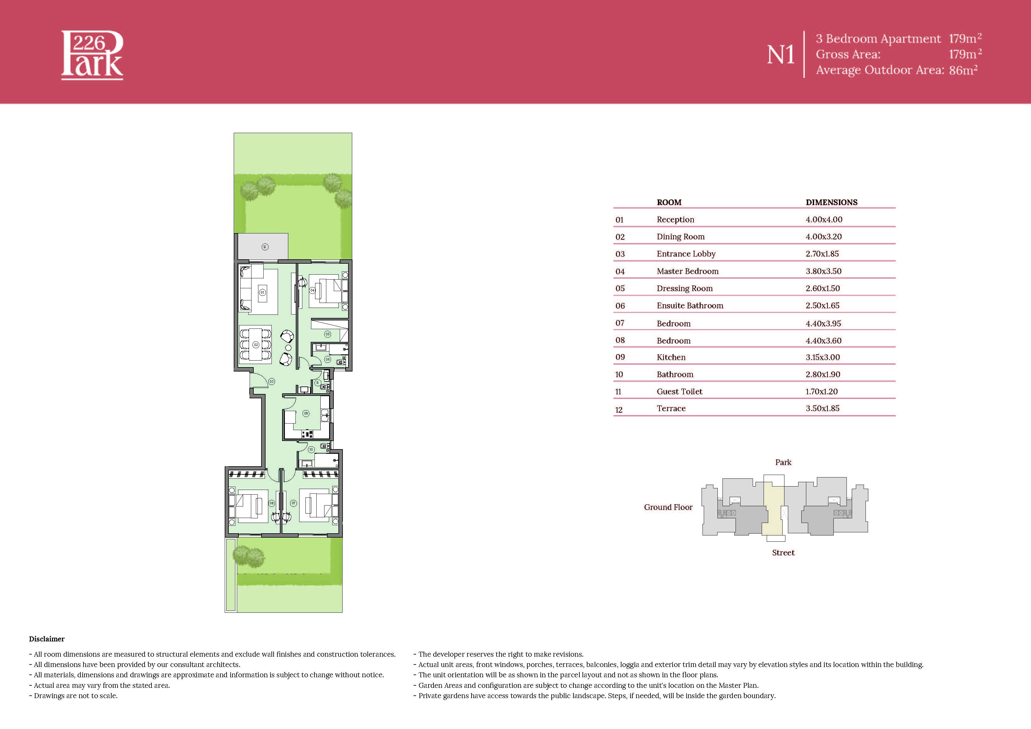 Floor Plan - Take your chance now to book apartments for sale in Haptown