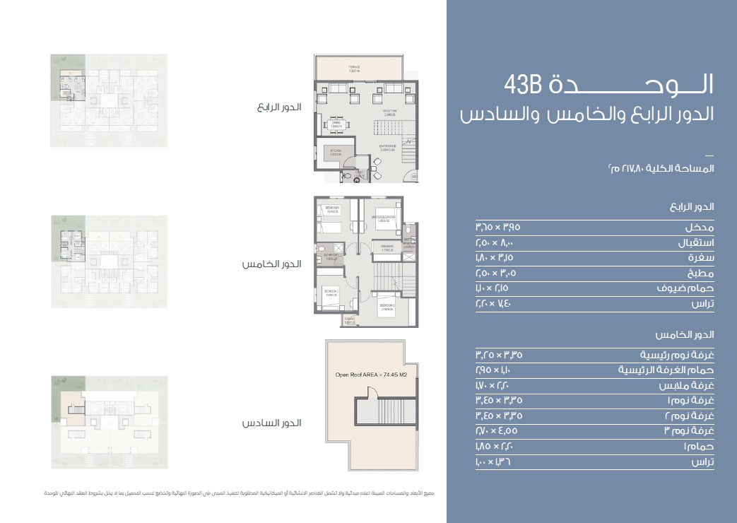 Floor Plan - أسعار الشقق في كمبوند سراي القاهرة الجديدة