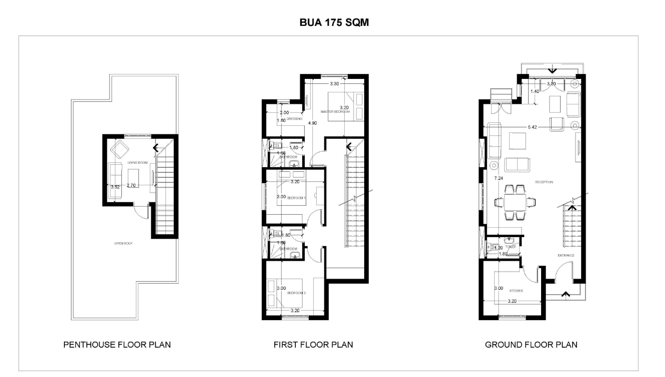 Floor Plan - أسعار الشقق في كمبوند سراي القاهرة الجديدة