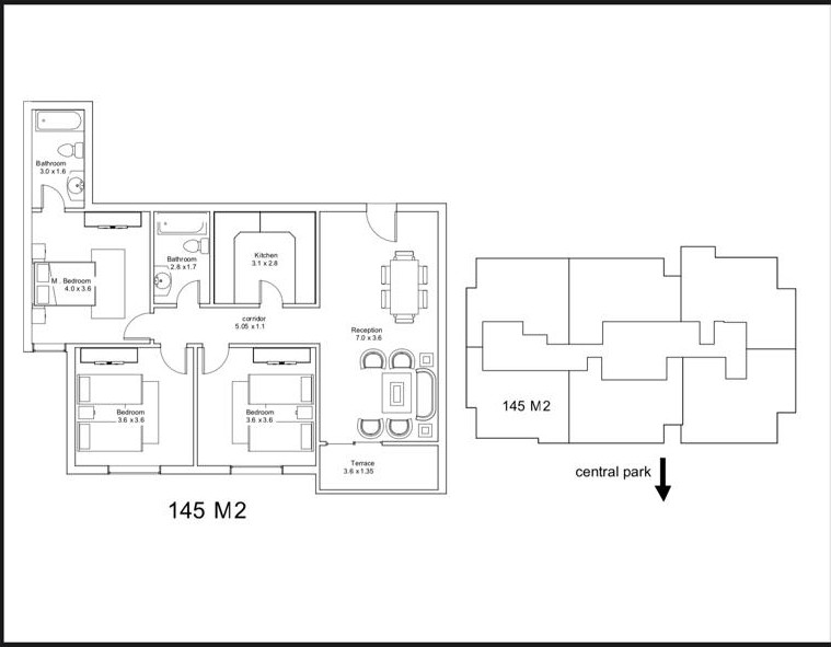 Floor Plan - Nile Boulevard New Cairo Compound