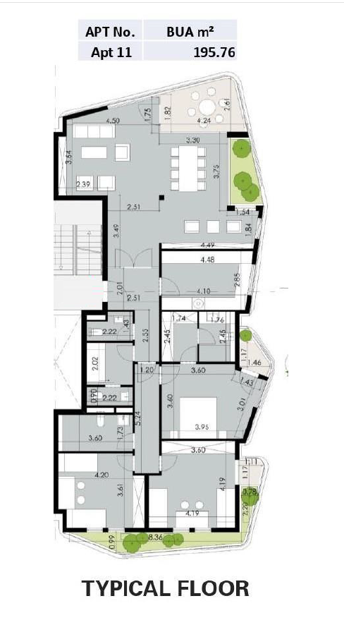 Floor Plan - قم بالاستثمار بأرخص اسعار شقق بادية واحصل على عائدات مالية ضخمة