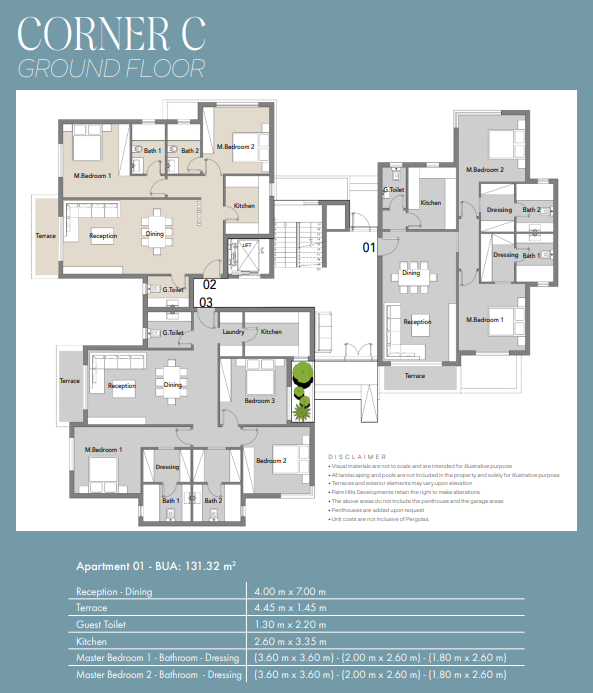 Floor Plan - قم بالاستثمار بأرخص اسعار شقق بادية واحصل على عائدات مالية ضخمة