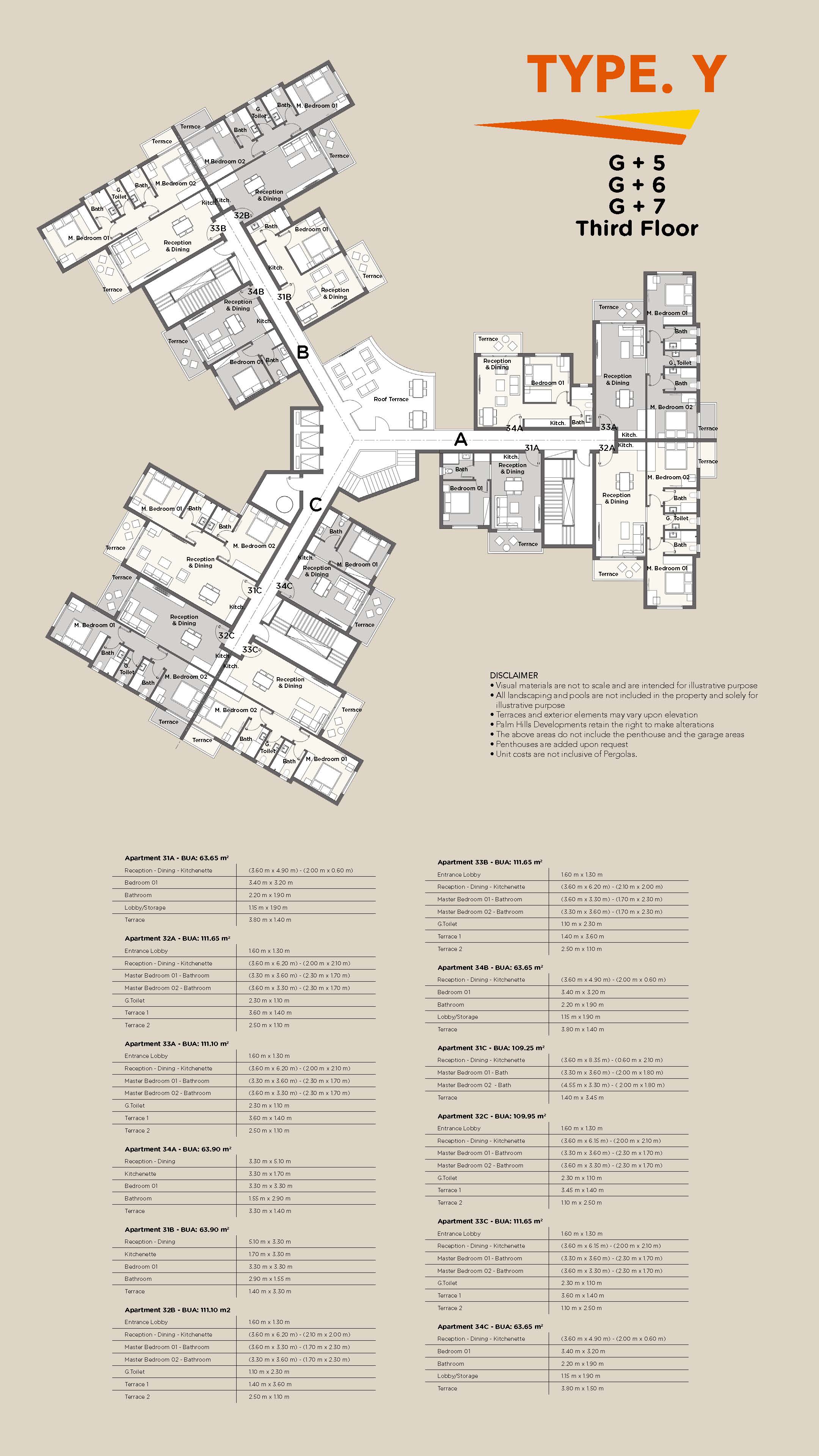 Floor Plan - قم بالاستثمار بأرخص اسعار شقق بادية واحصل على عائدات مالية ضخمة