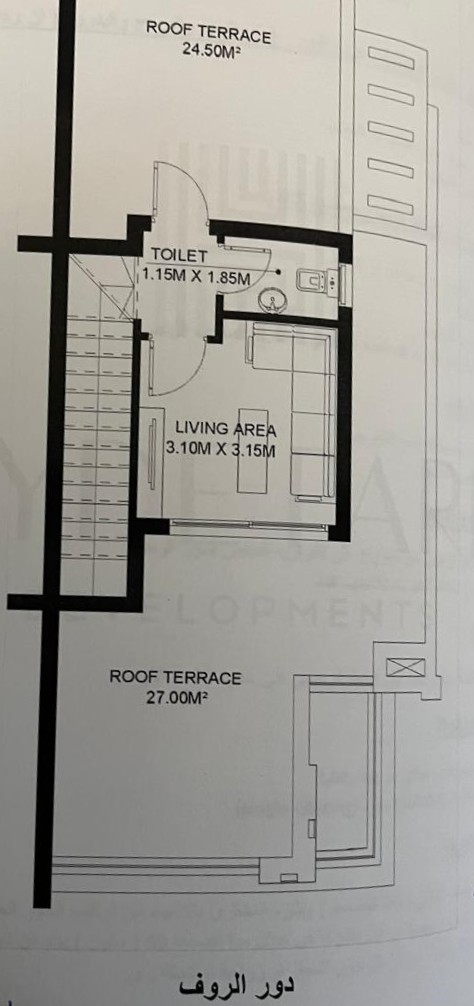Floor Plan - Live the life of luxury and distinction that it offers you with the lowest down payment, and get apartments for sale in Tawny