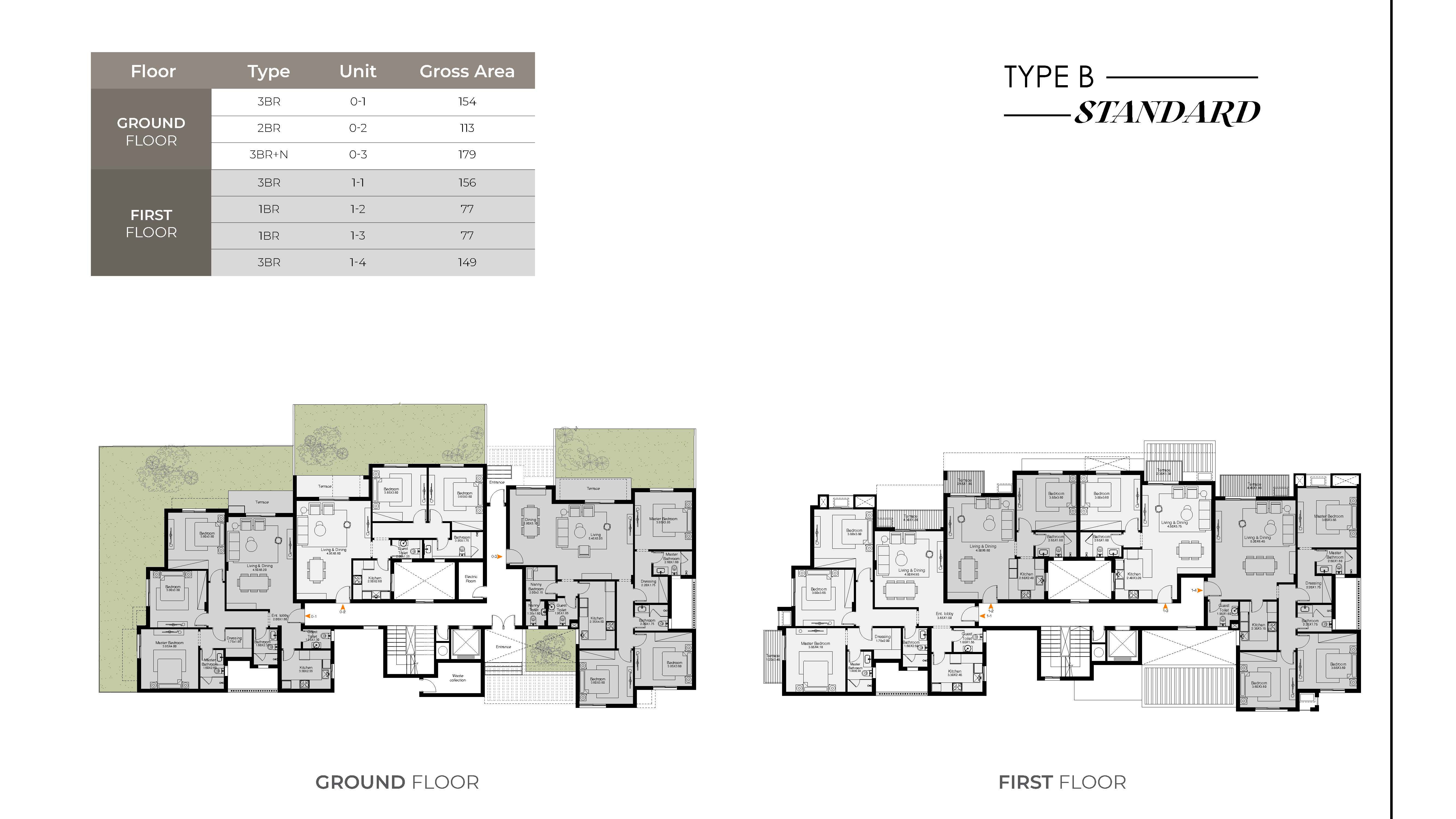 Floor Plan - احجز في شقق للبيع في او ويست واستمتع بتجربة متعددة الخدمات والميزات التي نقدمها لك