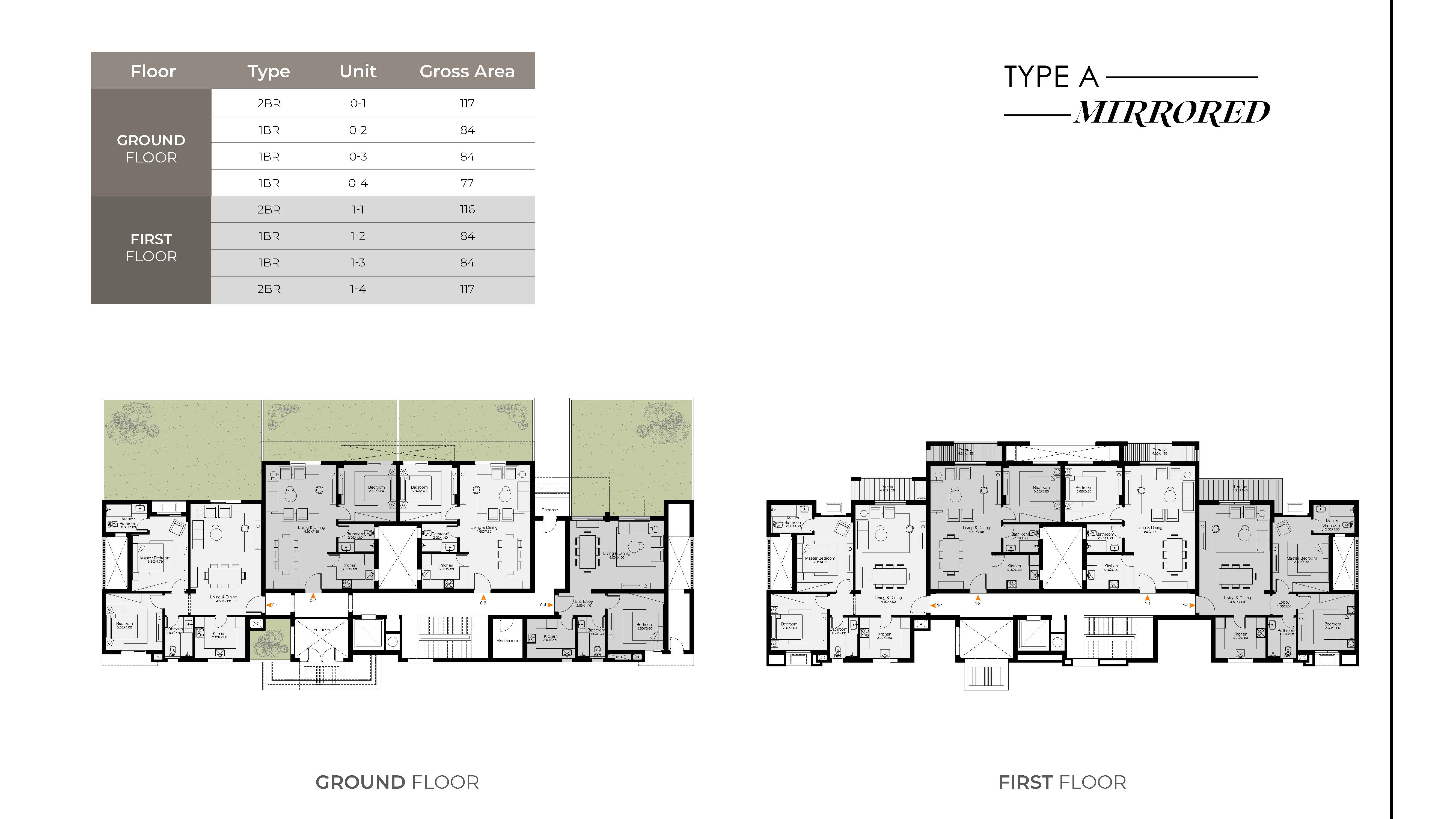 Floor Plan - احجز في شقق للبيع في او ويست واستمتع بتجربة متعددة الخدمات والميزات التي نقدمها لك