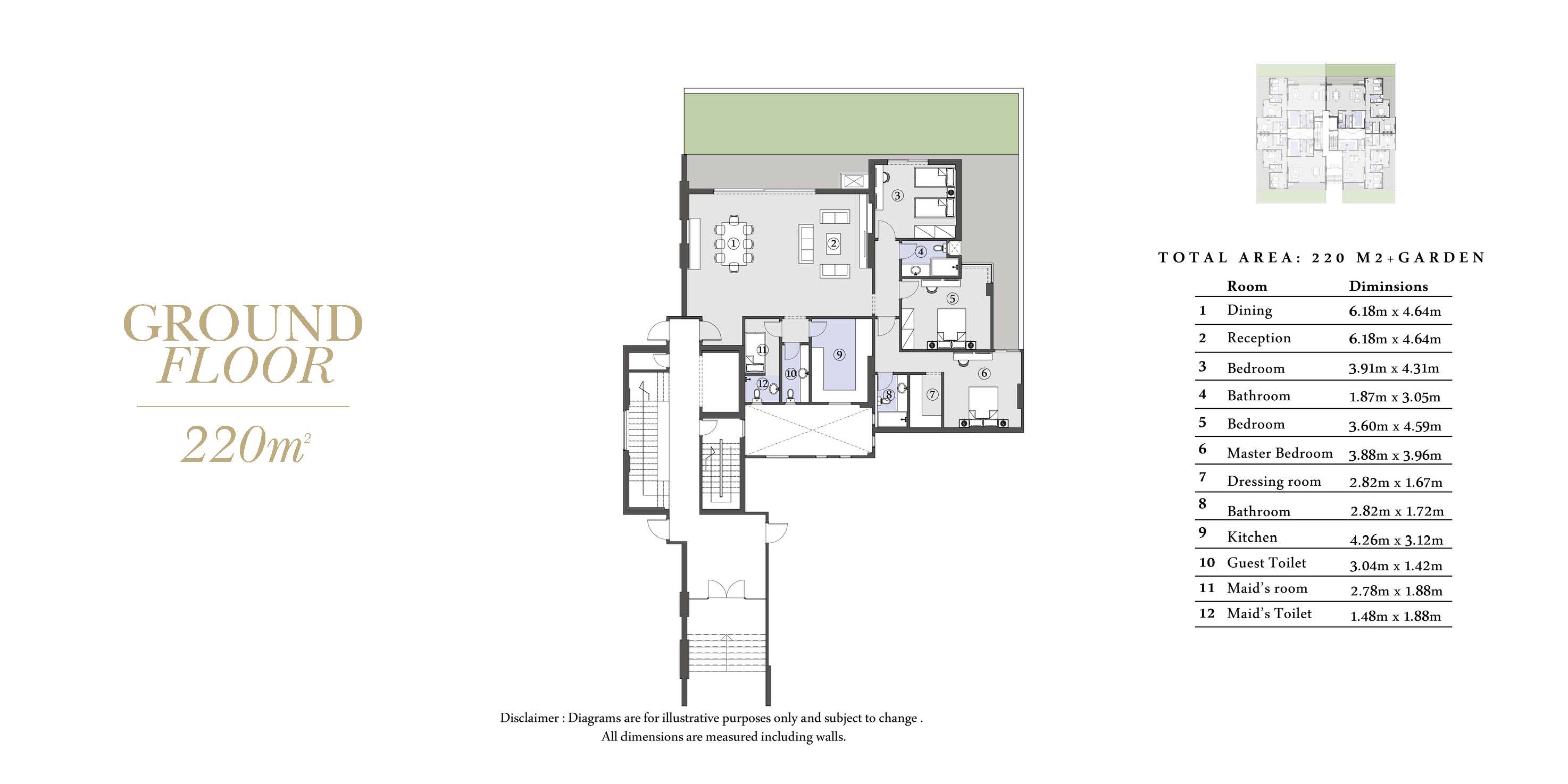 Floor Plan - Apartment Prices at El Patio Oro New Cairo - Offers and Details