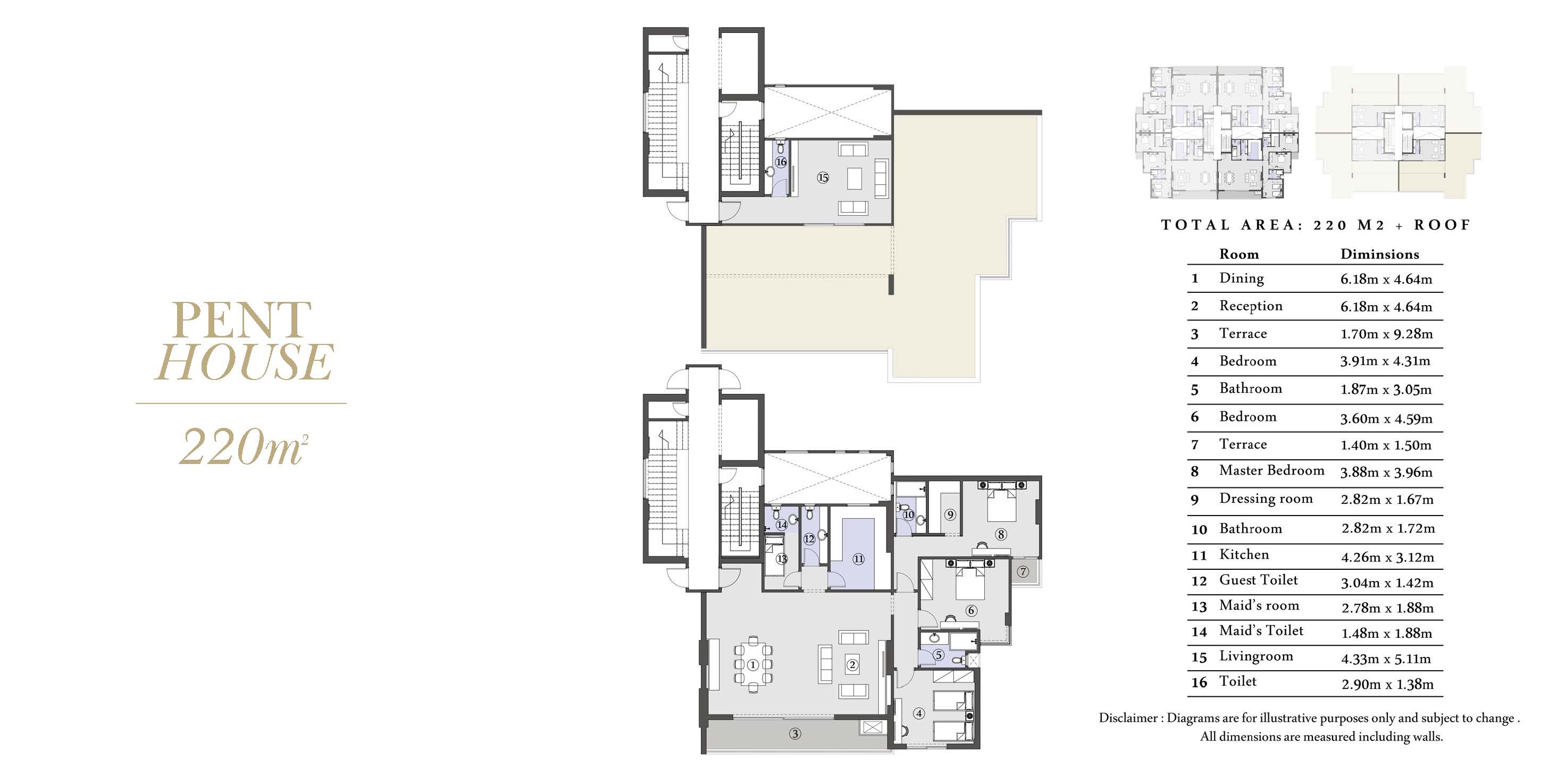 Floor Plan - Apartment Prices at El Patio Oro New Cairo - Offers and Details