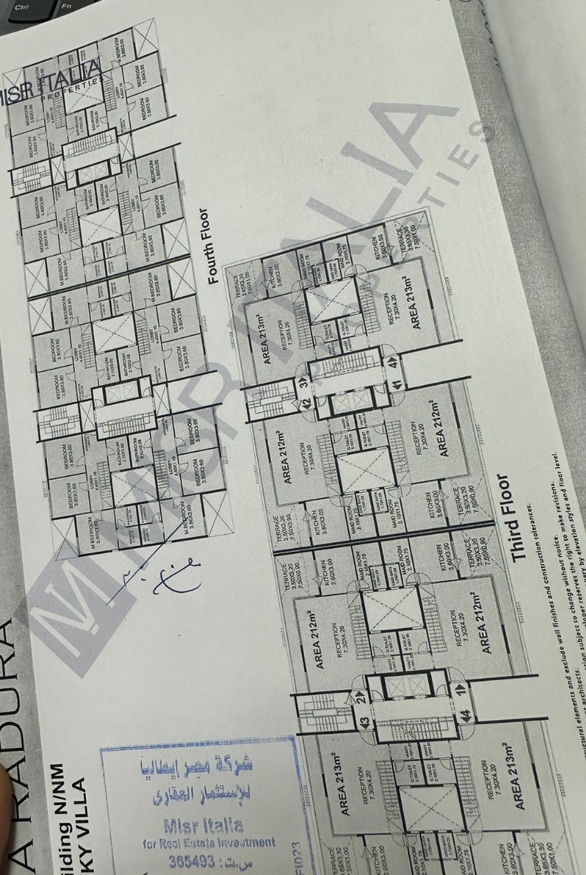 Floor Plan - Start your investment journey with the best prices for apartments in IL Bosco City New Cairo