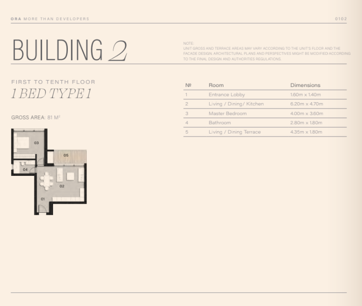 Floor Plan - Take the opportunity now and put your money in a safe investment at the best prices for apartments in Zed Sheikh Zayed
