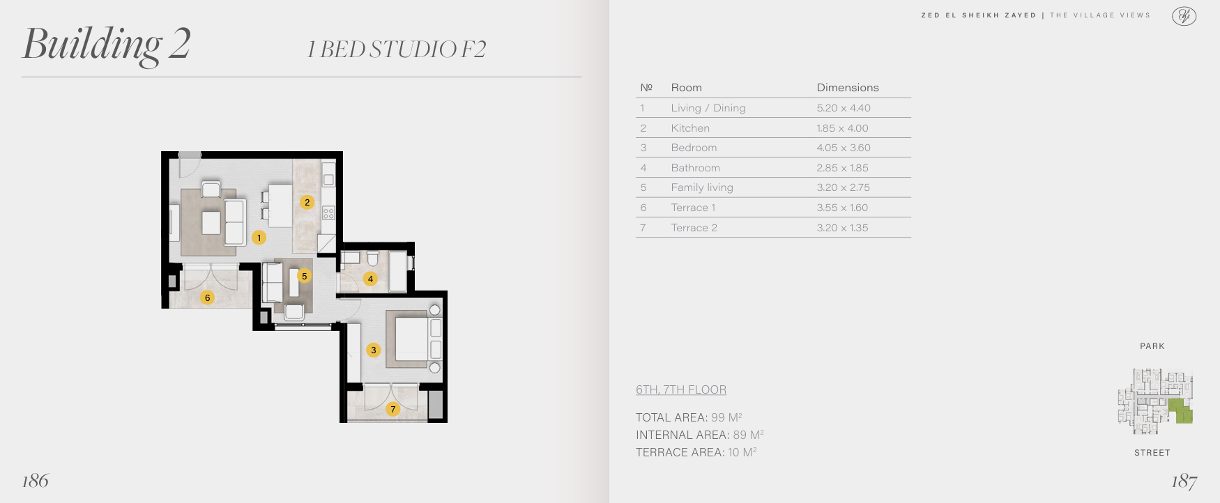 Floor Plan - Take the opportunity now and put your money in a safe investment at the best prices for apartments in Zed Sheikh Zayed
