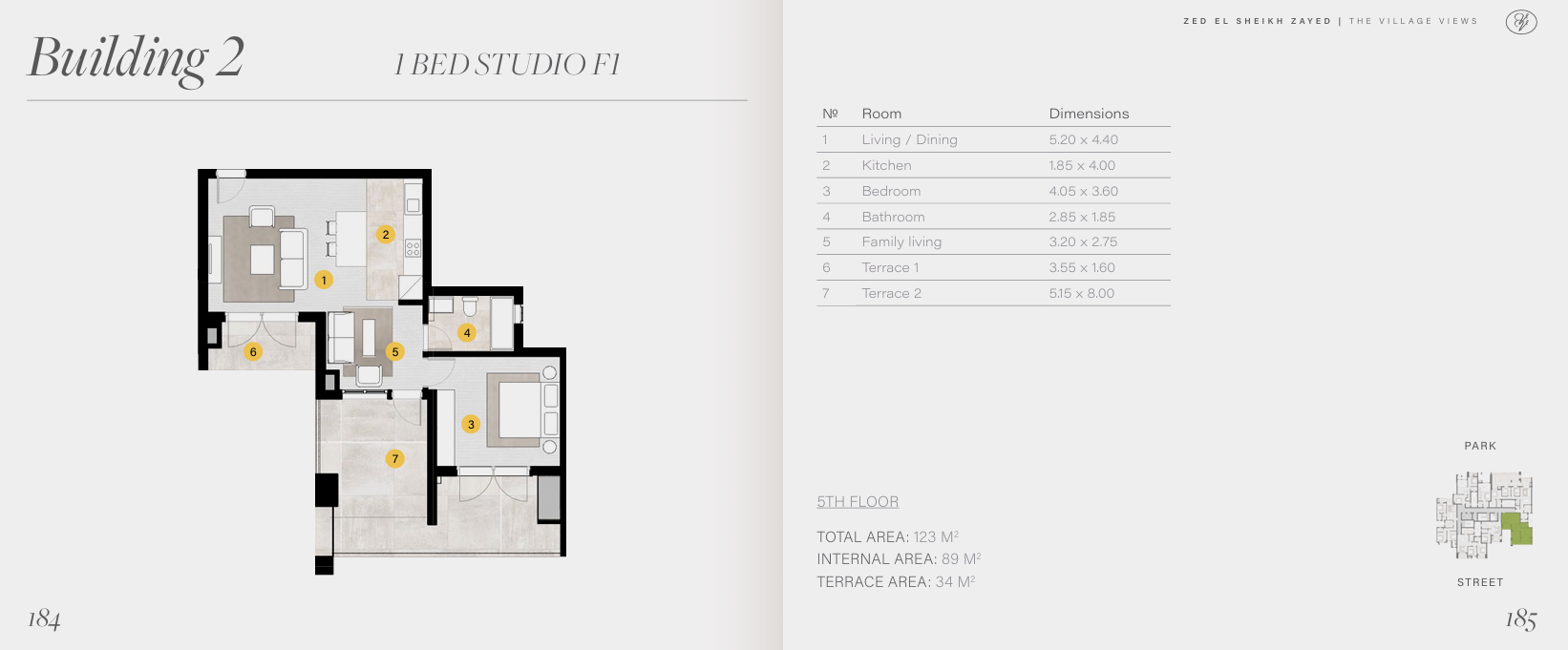 Floor Plan - Take the opportunity now and put your money in a safe investment at the best prices for apartments in Zed Sheikh Zayed